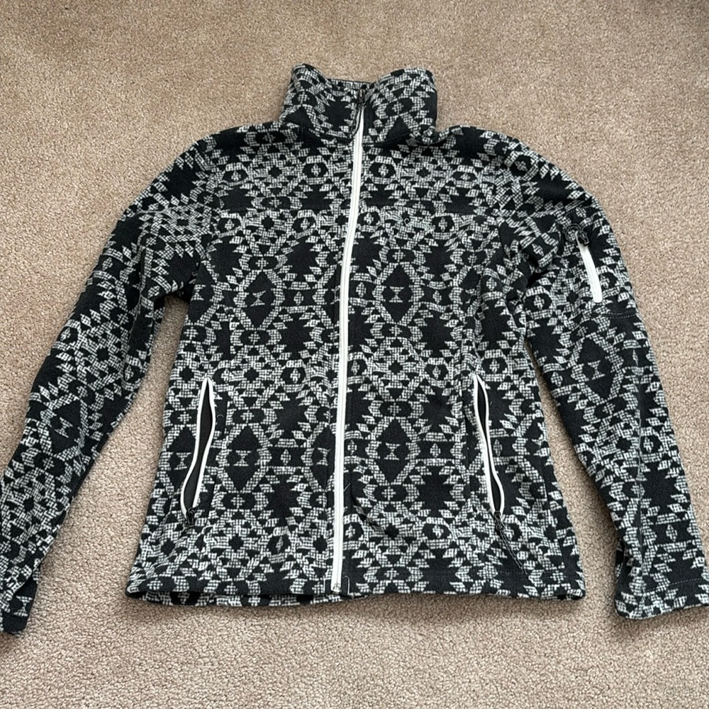 “Columbia” : fleece zip up